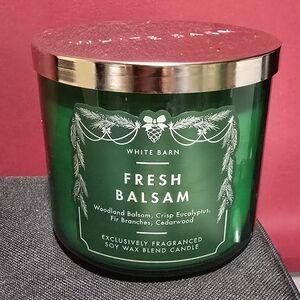 BBW Fresh Balsam 3 Wick Candle